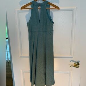 LOFT Light Teal Halter dress